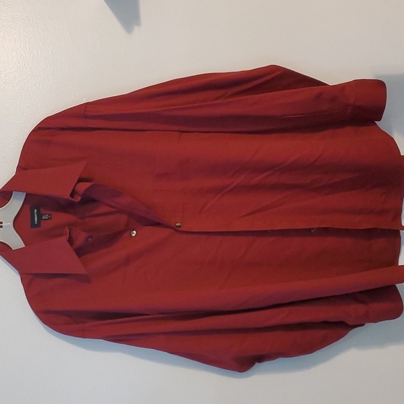 Claiborne Other - Claiborne burgundy dress shirt 16 1/2